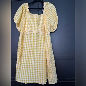 Old Navy Gingham Dress, 2x. NWT